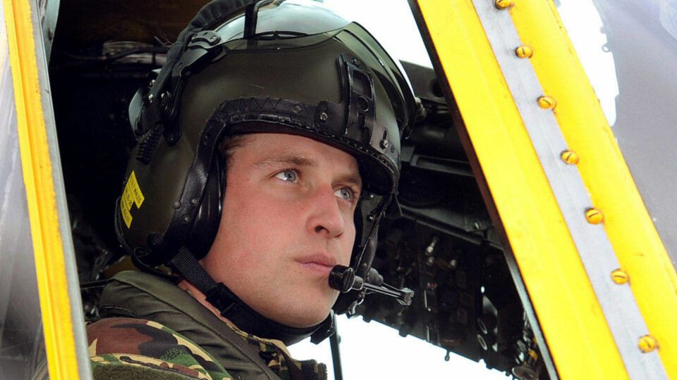 Prins William på vei til Falklandsøyene