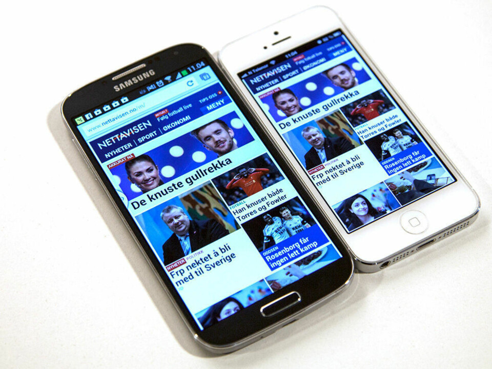 Hvordan er det å gå fra iPhone til Android?