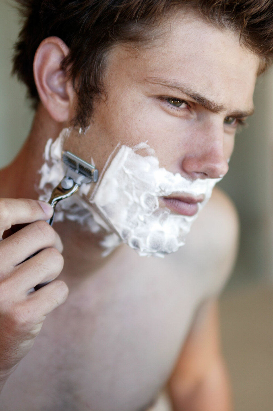 Slik varer barberbladene lenger