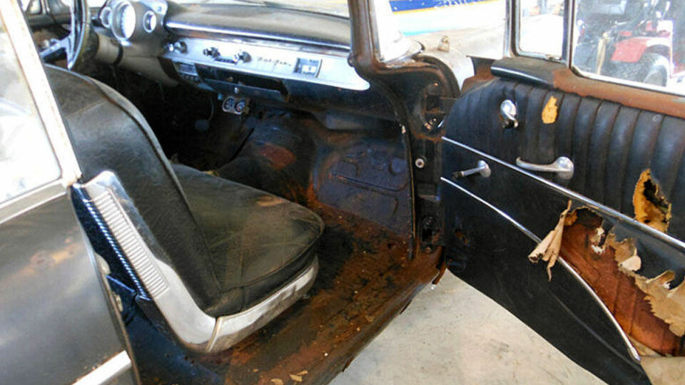 1957 Chevrolet Bel Air: Se hva som dukket opp på låven!