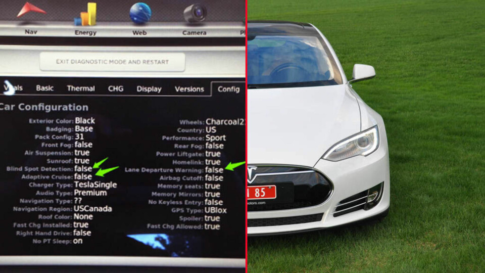 Tesla Model S: Hemmelig meny oppdaget på sensasjonsbilen