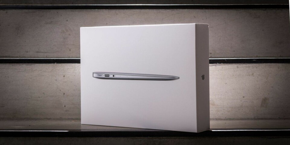 Her er splitter ny MacBook Air