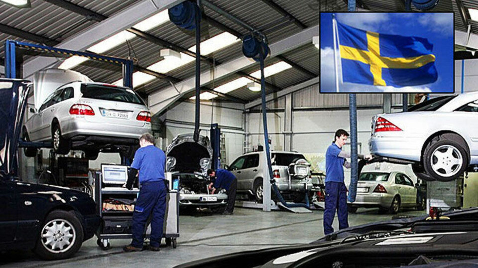 Trodde du verksted var billig i Sverige?