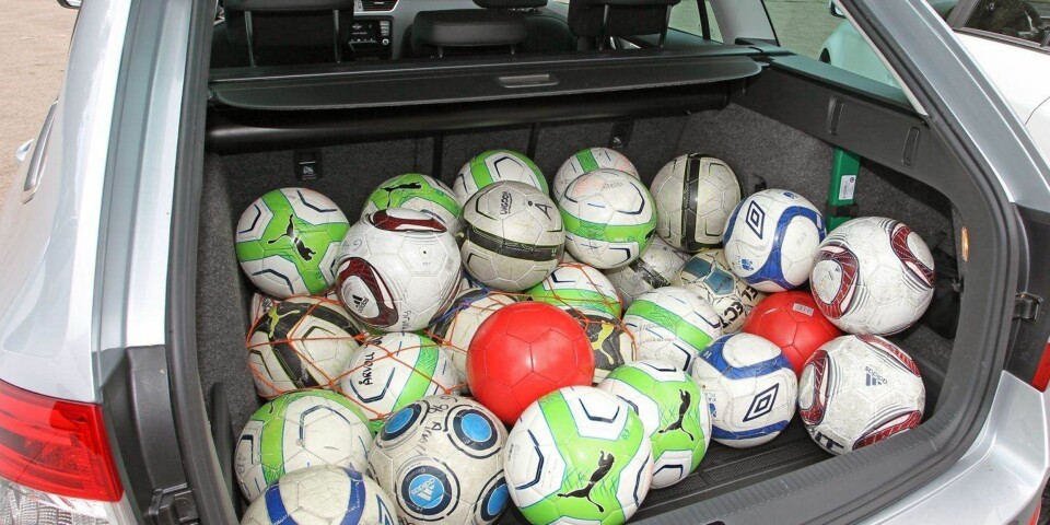 Skoda Octavia treffer midt i blinken