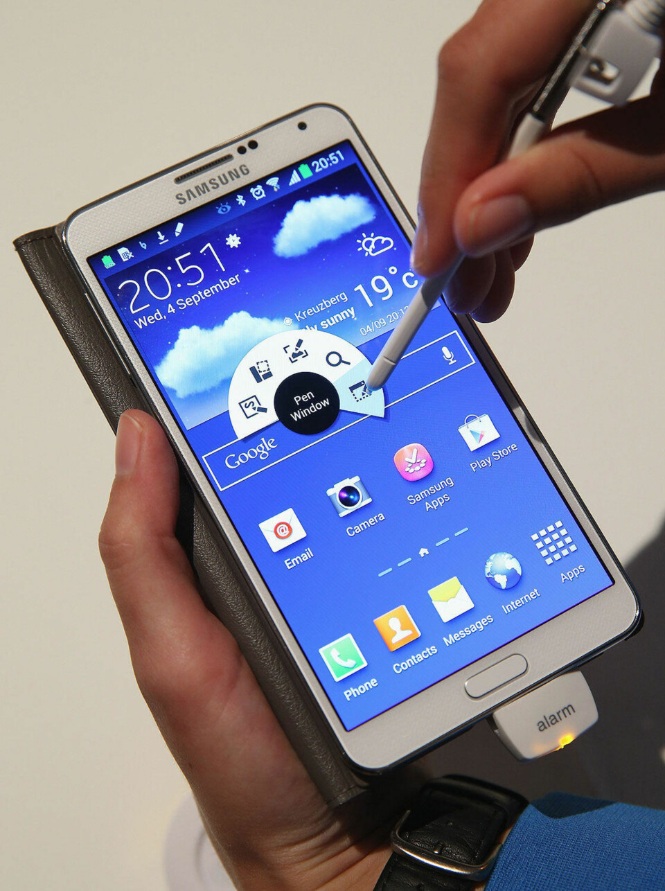Her er smartklokka Galaxy Gear