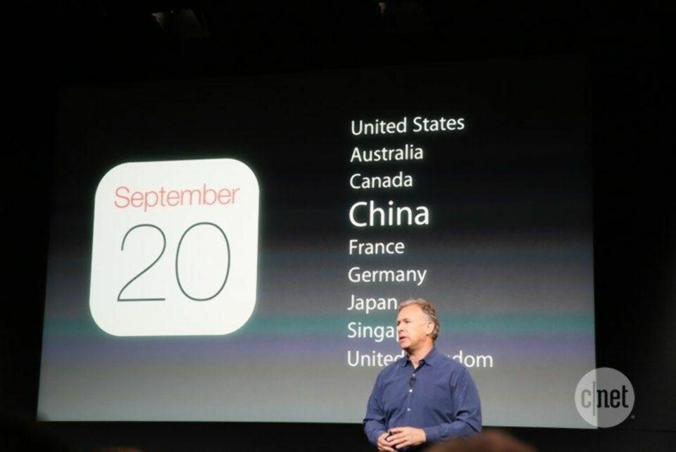 Apple avduket iPhone 5S og 5C