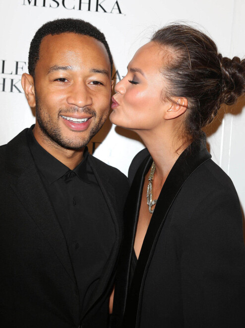 Chrissy Teigen og ektemannen John Legend.