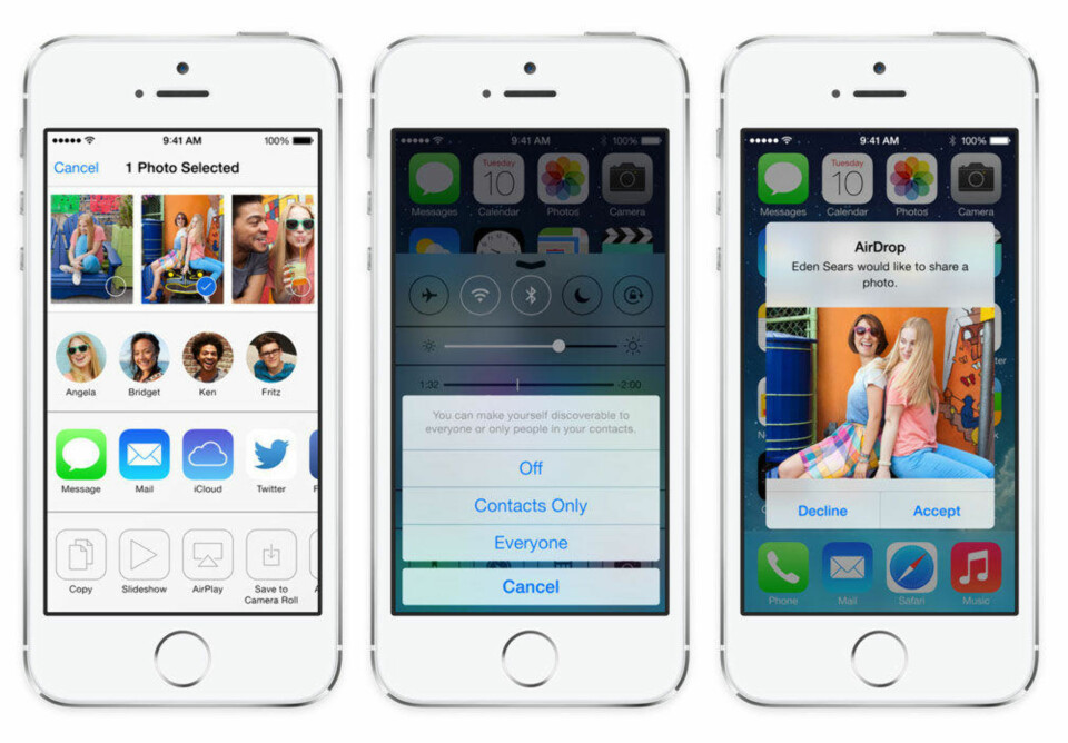 Nå er iOS 7 lansert i Norge