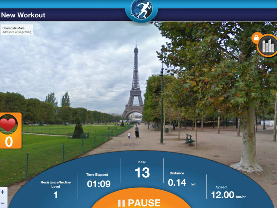 Lyst på en løpetur i Paris uten å dra til Paris?