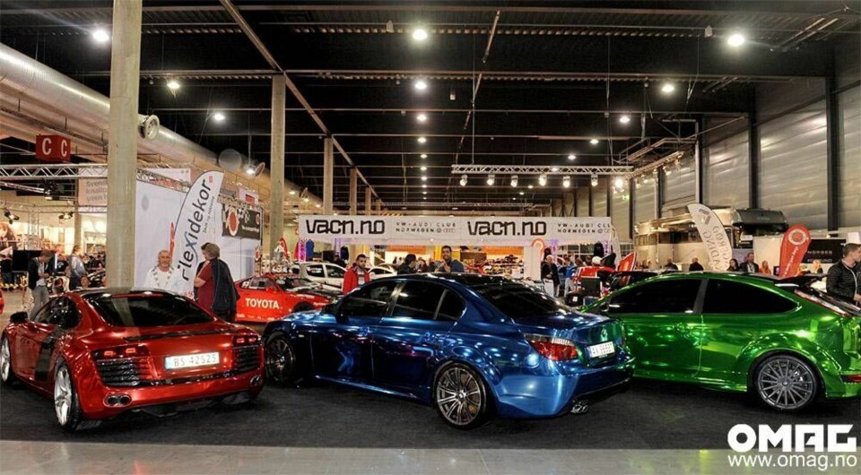 For sexy for Oslo Motor Show