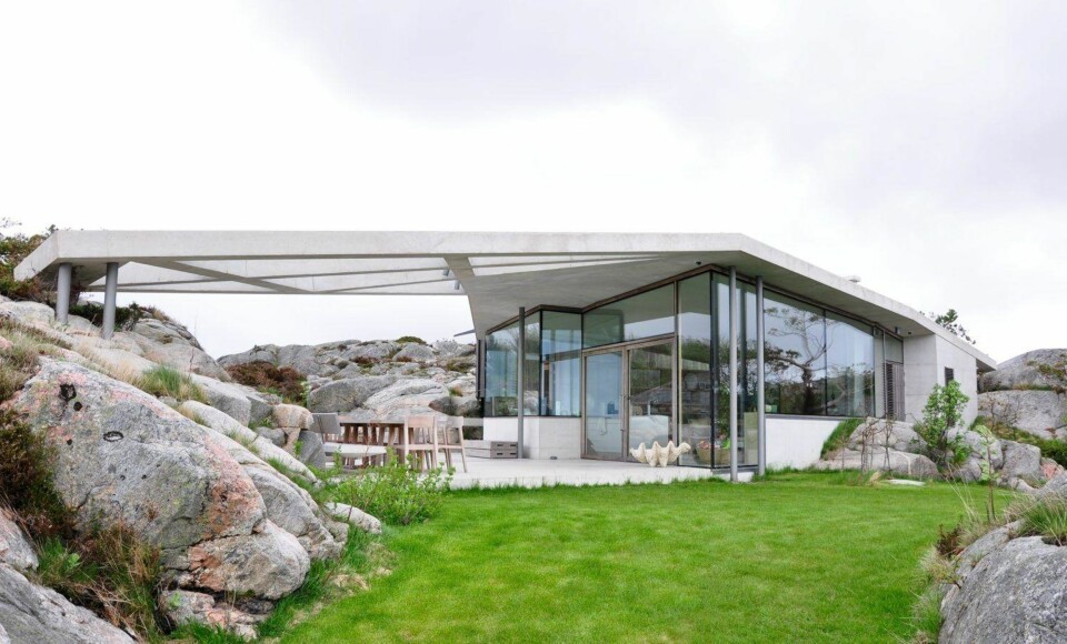 Dette er Norges tøffeste betonghytte