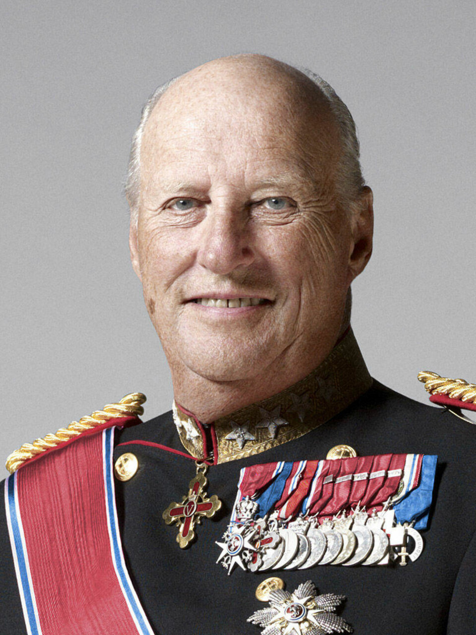 Kong Harald blant de fattigste