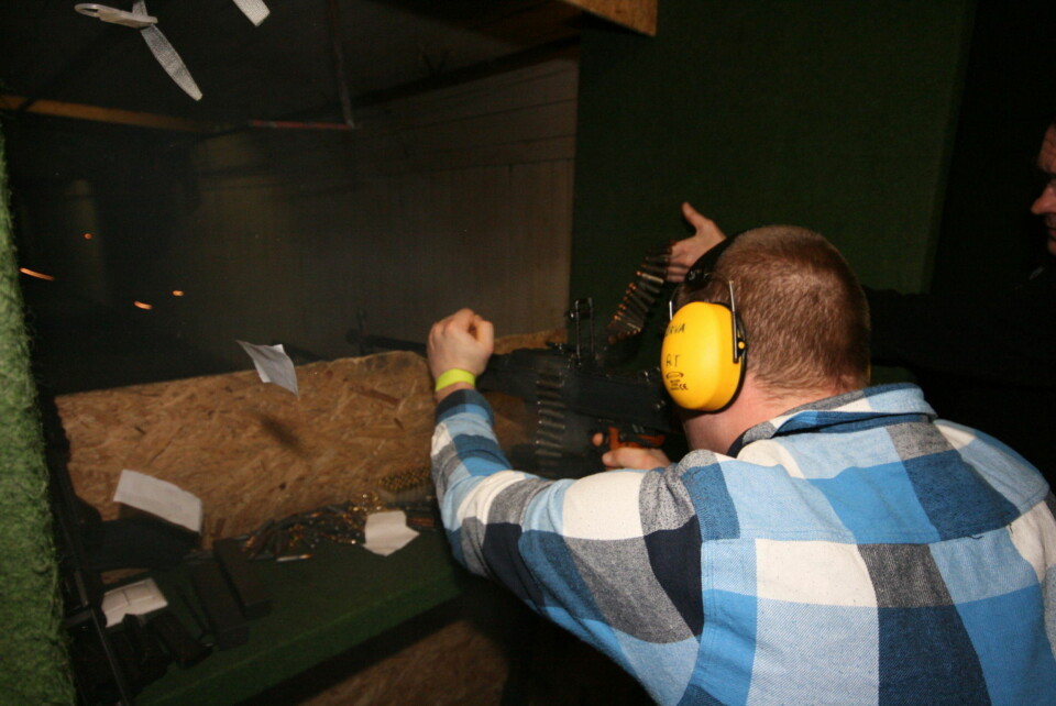 LMG: Nils tester ut M60.