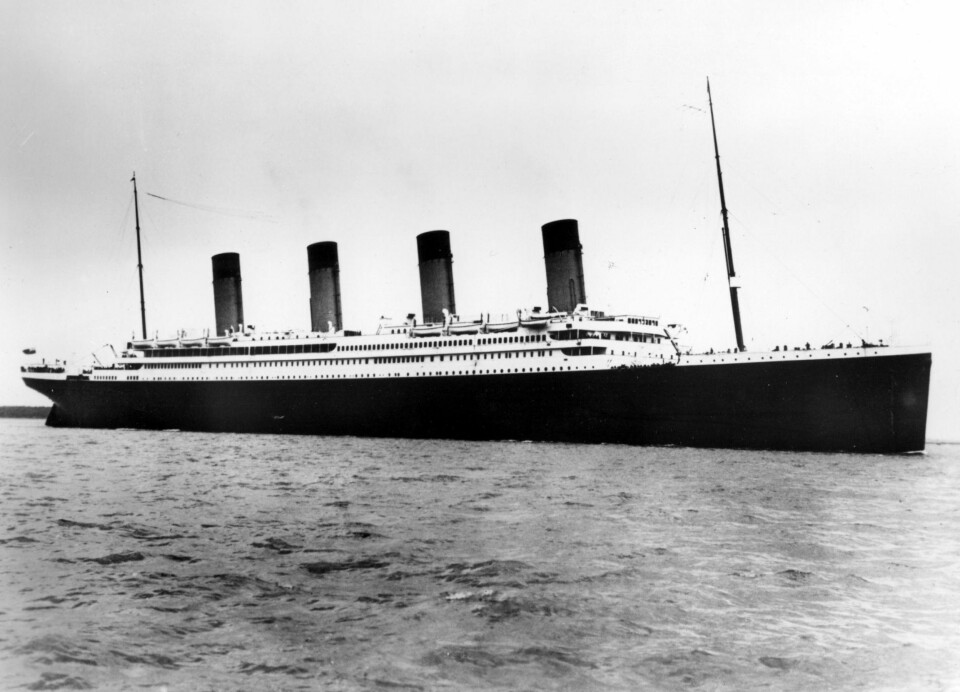 STØRST: Titanic var i sin tid verdens største passasjerskip.