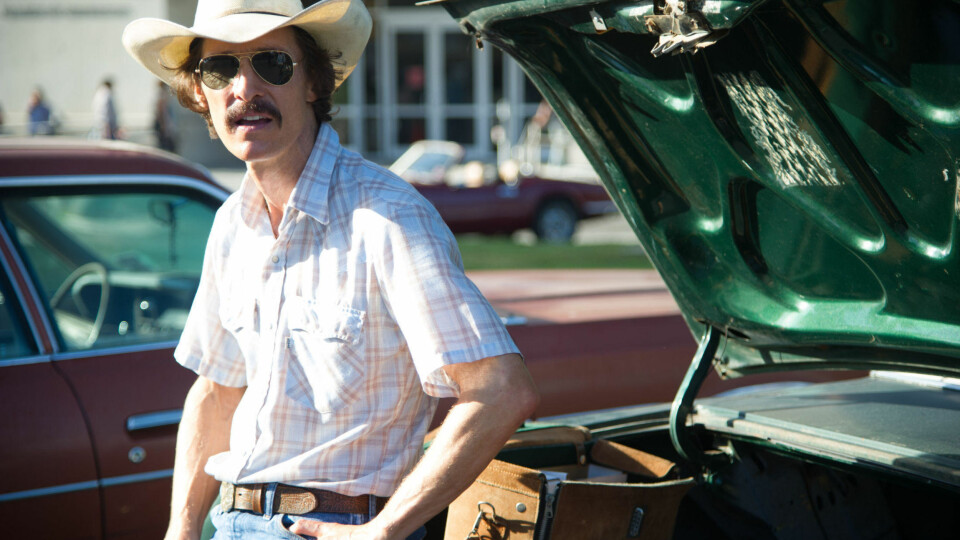 Matthew McConaughey spiller en forkjemper for AIDS-saken.
