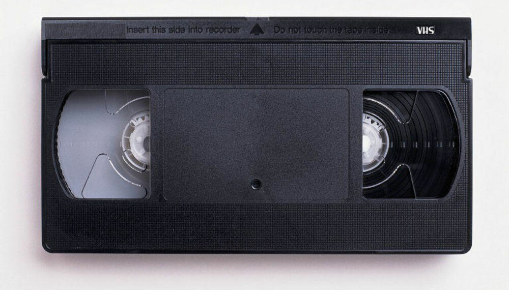 VHS: Viser du dette bildet til en tiåring, er det det godt mulig du blir møtt med et stort spørsmålstegn.