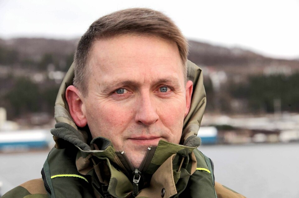 Sjef for Forsvarets spesialstyrker kontreadmiral Nils Johan Holte (56) fra Harstad.
