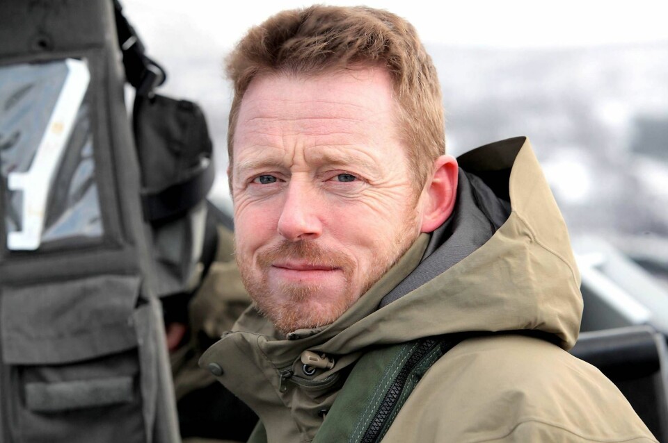 Sjef for Marinejegerkommandoen kommandørkaptein Tom Robertsen (48) fra Ramsund.