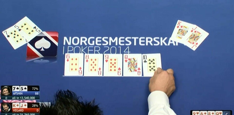 DRAMATIKK: Det var spenning til siste slutt frem til Vegard Nygaard kunne kalle seg selv norgesmester.