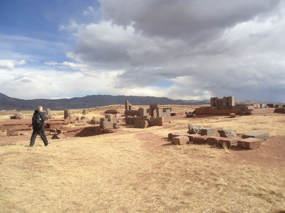 VIKTIG OMRÅDE: Tiwanaku i Bolivia er i besittelse av noen helt spesielle steinkonstruksjoner.