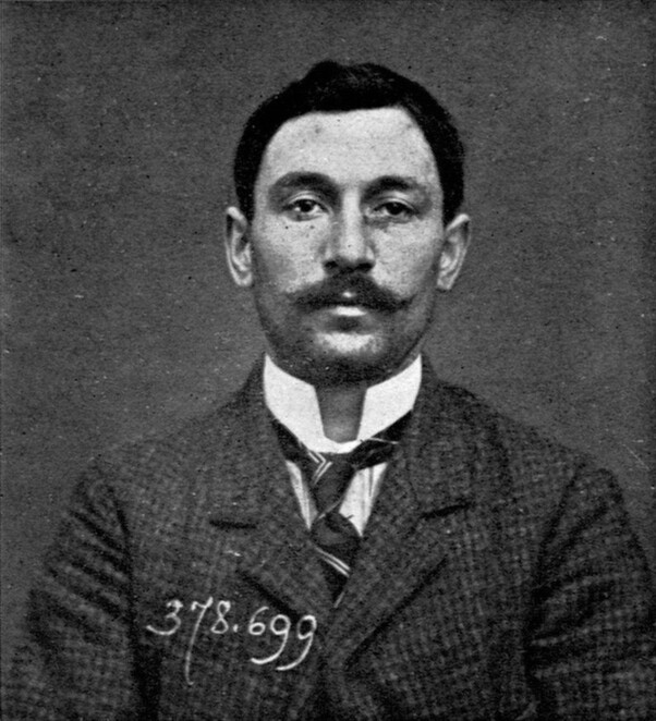 TYVEN: Vincenzo Peruggia, politifoto fra 1909.