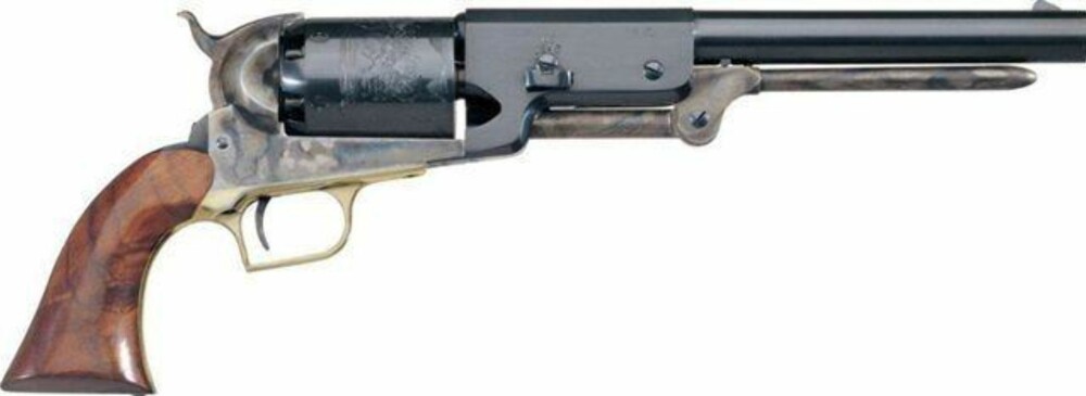 Colt Walker er, med sitt .44-kaliber, det kraftigste repeter-håndvåpenet ladet med svartkrutt som noen gang er laget. De ble imidlertid kun produsert i 1100 eksemplarer. Her ser vi en italiensk kopi.