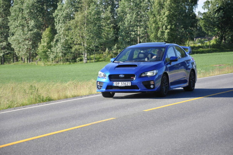 Her er den i Norge - nye WRX STI.