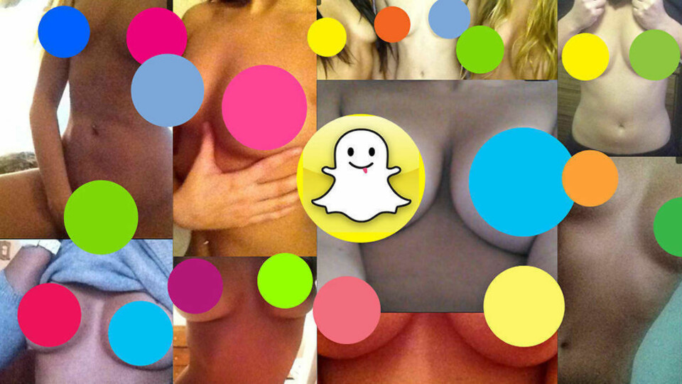 IKKE SEXTING: Lettkledde bilder sendt via appen Snapchat, og misbruk av slike er ikke så utbredt, skal vi tro en undersøkelse gjort av University of Washington.