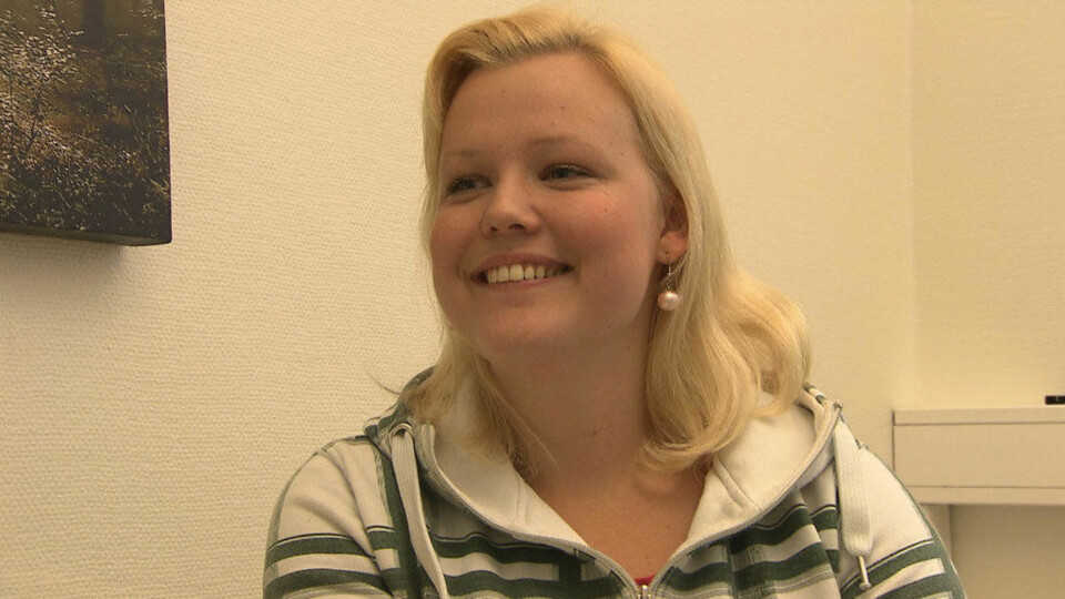 Mette (25) har sjekketvang