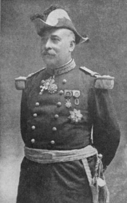 Charles Lanrezac. Hans tilbaketrekning medførte at hans militære karriere ble kortvarig.