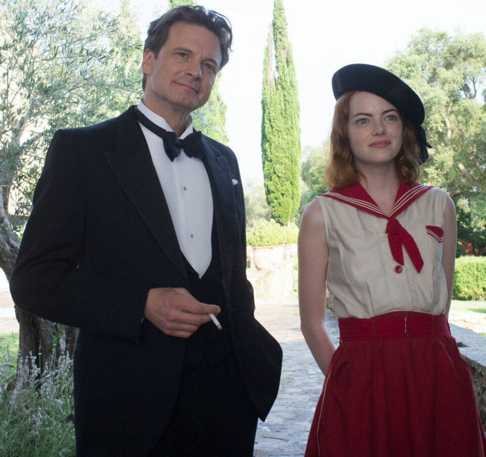 Colin Firth og Emma Stone spiller i Woody Allens siste film.