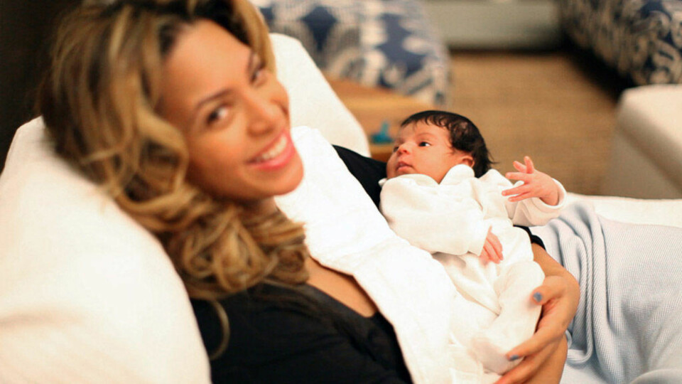 Beyoncé viste fram Blue Ivy
