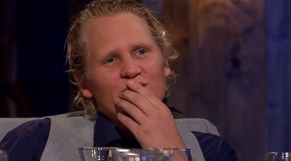 VINNI: Her er "Vinni" på TV-skjermen i 2012 i TV-programmet "Hver gang vi møtes". Der berørte han hele Norges hjerte.