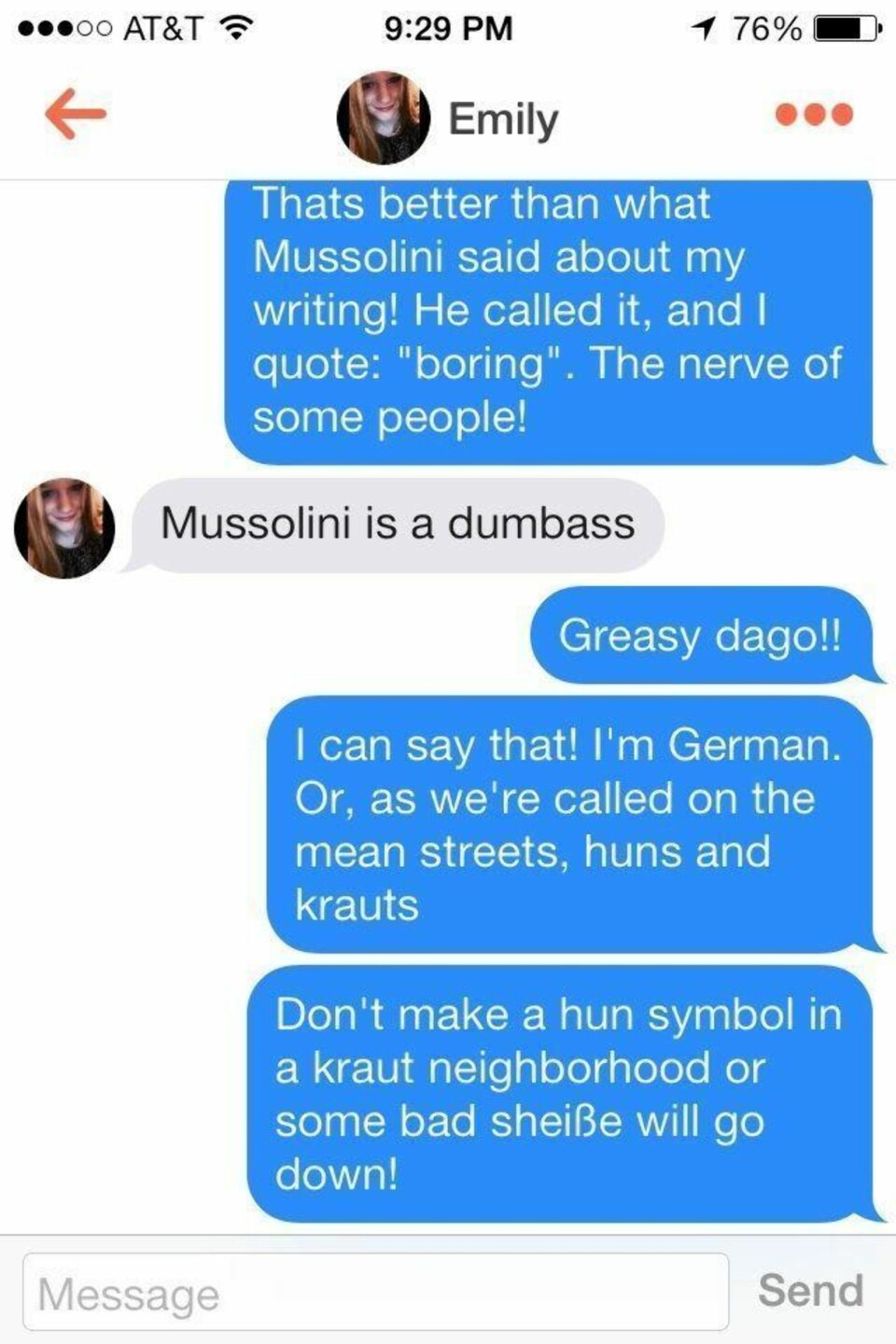 Se - Adolf Hitler er på Tinder