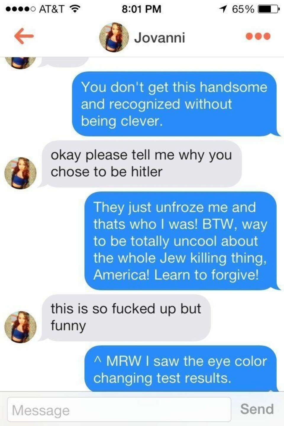 Se - Adolf Hitler er på Tinder