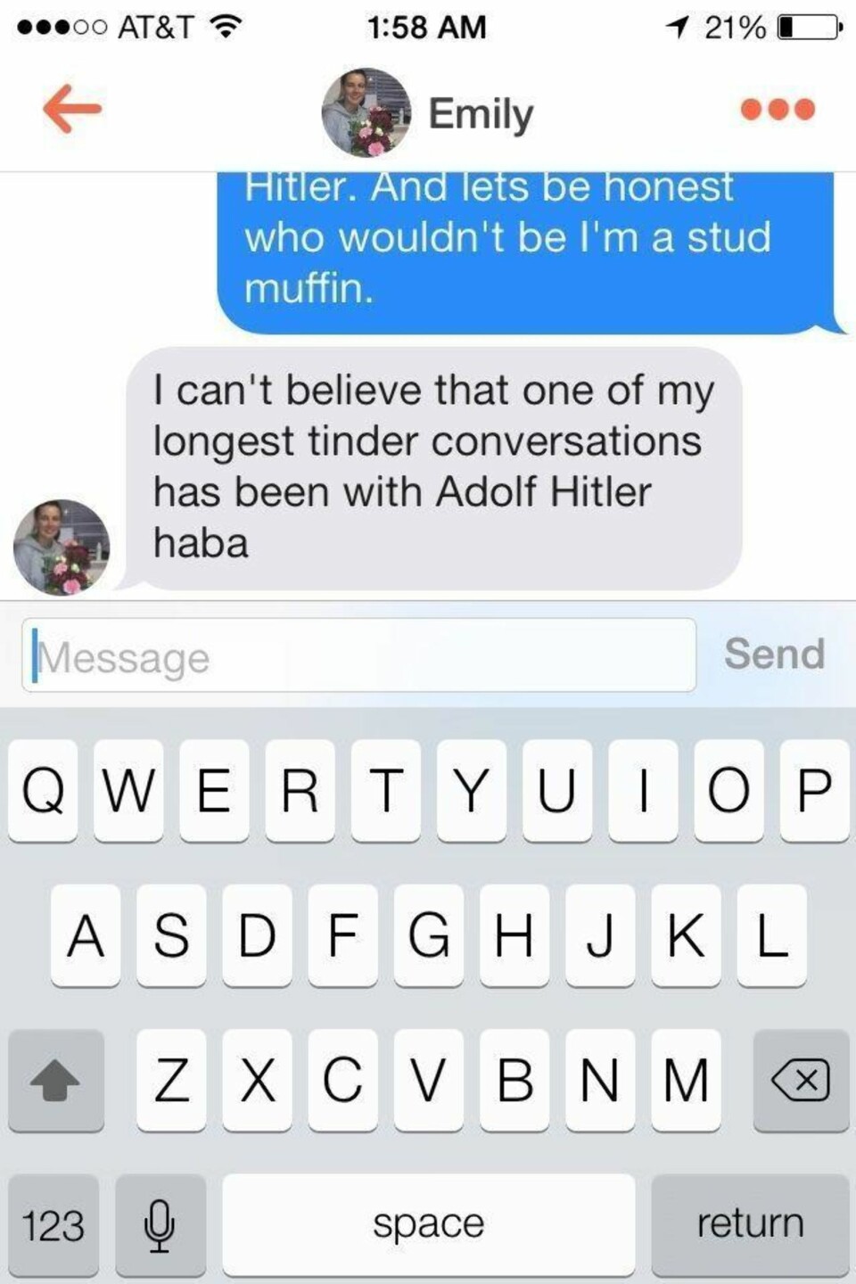 Se - Adolf Hitler er på Tinder