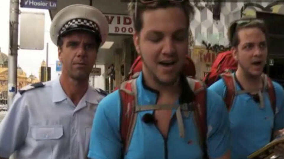 Her arresteres «Amazing race»-tvillingene