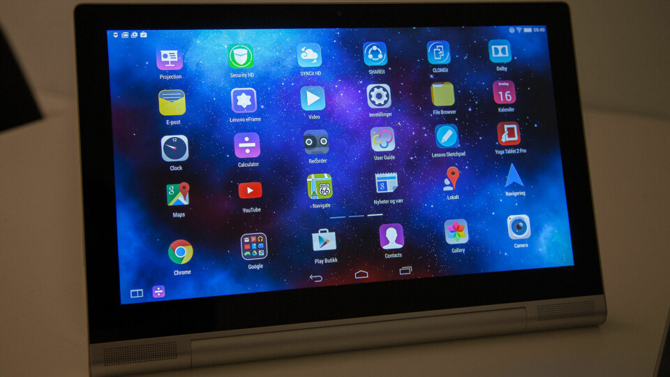 Et virkelig gigantisk nettbrett - med en stor X-faktor