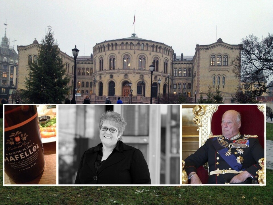 Middager med kongen kolliderte med øl-lanseringer. Hva tror du hun valgte?