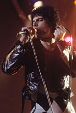 Queen-vokalist Freddie Mercury levde i flere år med HIV/AIDS. Han døde kun 45 år gammel i 1991.