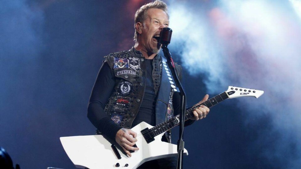 Dette spiller Metallica i Oslo