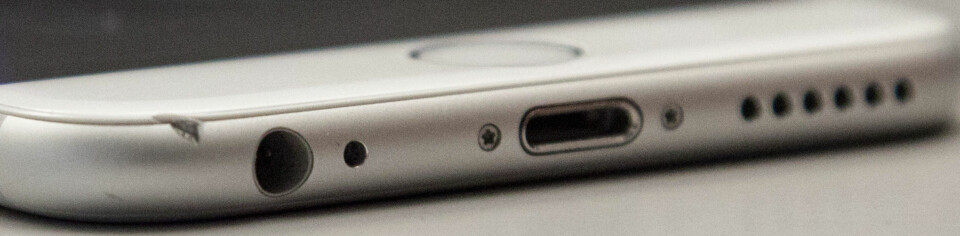 Denne mobilen kan ikke bli særlig mye tynnere uten å fjerne hodetelefon-pluggen.