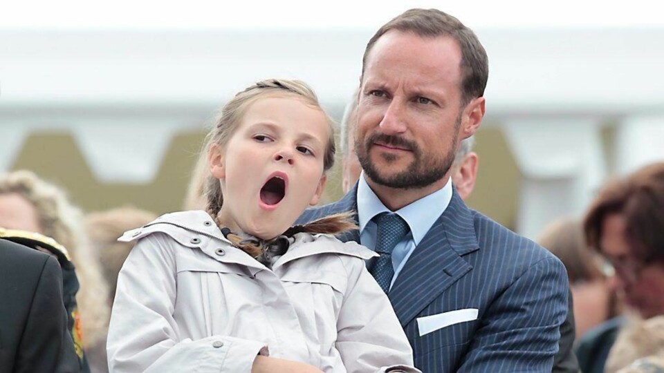 Så kom den lille prinsessen