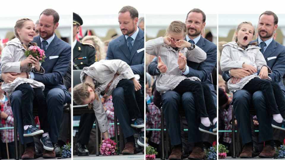 Så kom den lille prinsessen