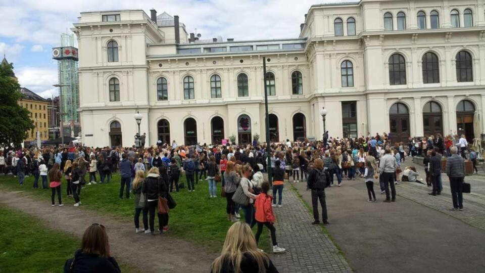 Ellevill fest:- Jeg lover å komme tilbake