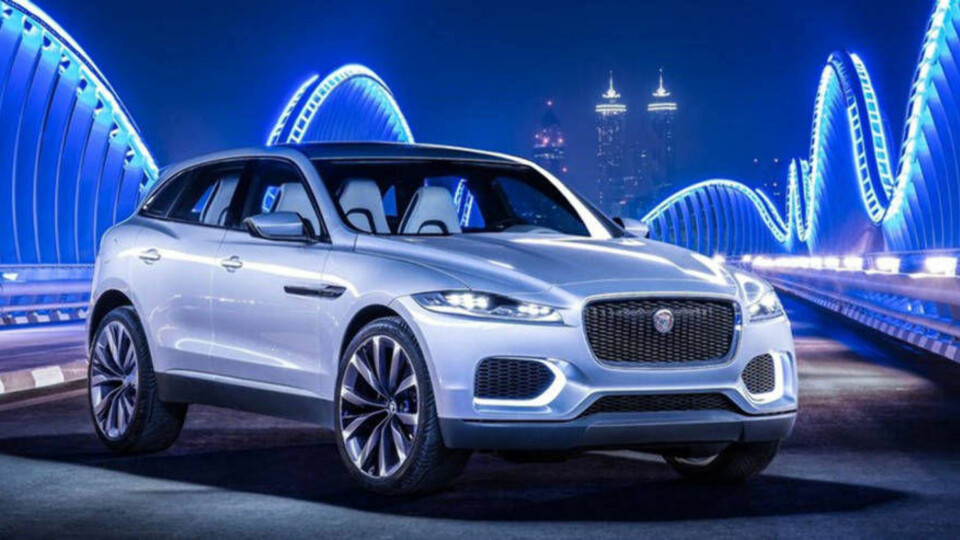 Dette er konseptbilen Jaguar C-X17.