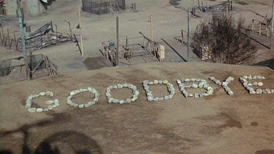 Serieavslutninger har en tendens til å gjøre deg svært godt. Her er sluttscenen i M*A*S*H