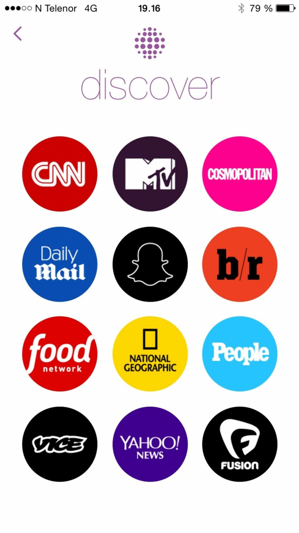 Nå får du nyheter direkte i Snapchat