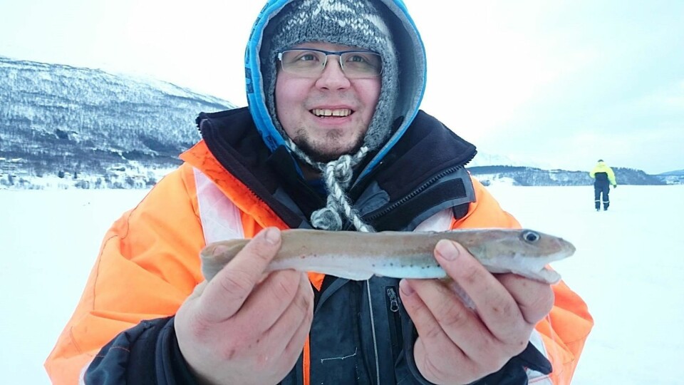 Kim-Eirik (30) skulle egentlig fiske flyndre ...