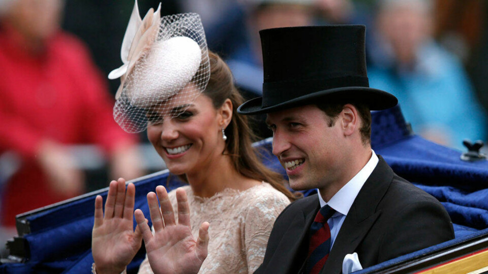 William og Kate dropper årets kongelige bryllup